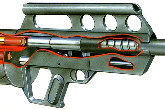 为:电钻)是一支由pancor公司设计的无托结构全自动霰弹枪(战斗霰弹枪)