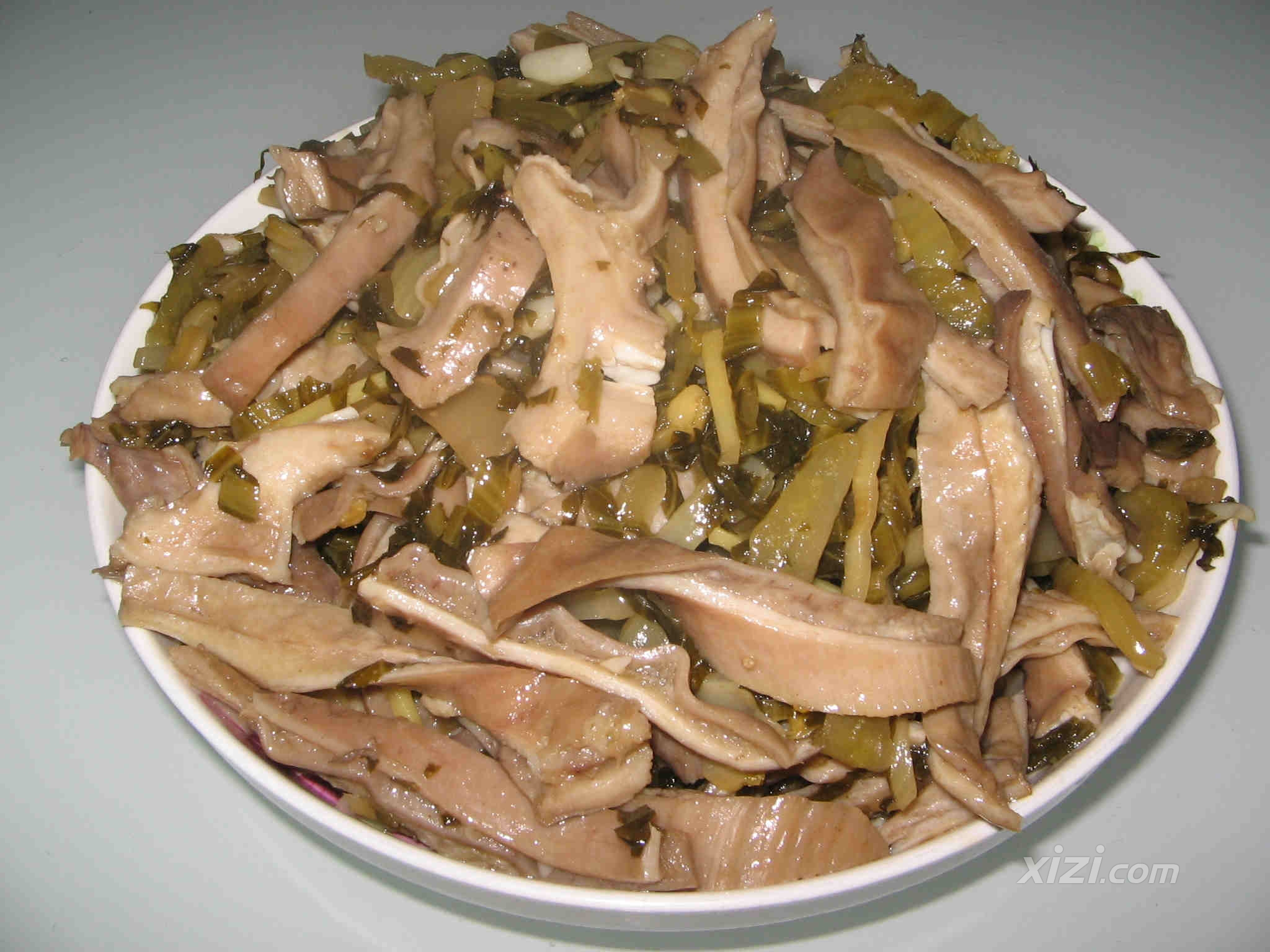 猪肚炒酸菜