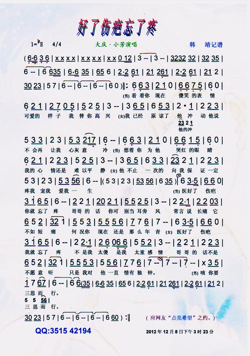 好了伤疤你就忘了疼