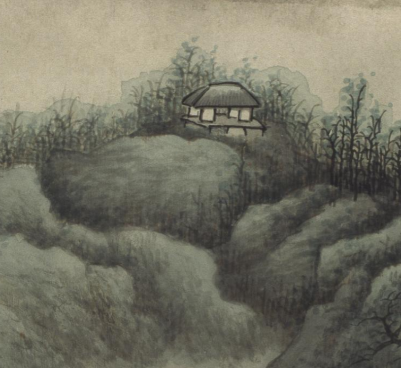 《清凉环翠图》是清代画家 a target="_blank" href="/item/龚贤