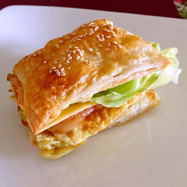 培根蛋法风烧饼