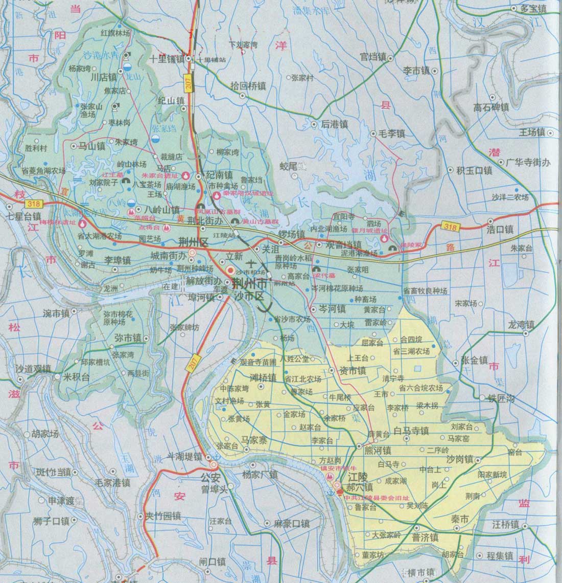 data-id="gnwkn3j2g6">荆州城又称江陵城,是因此地在秦破郢后置江陵县