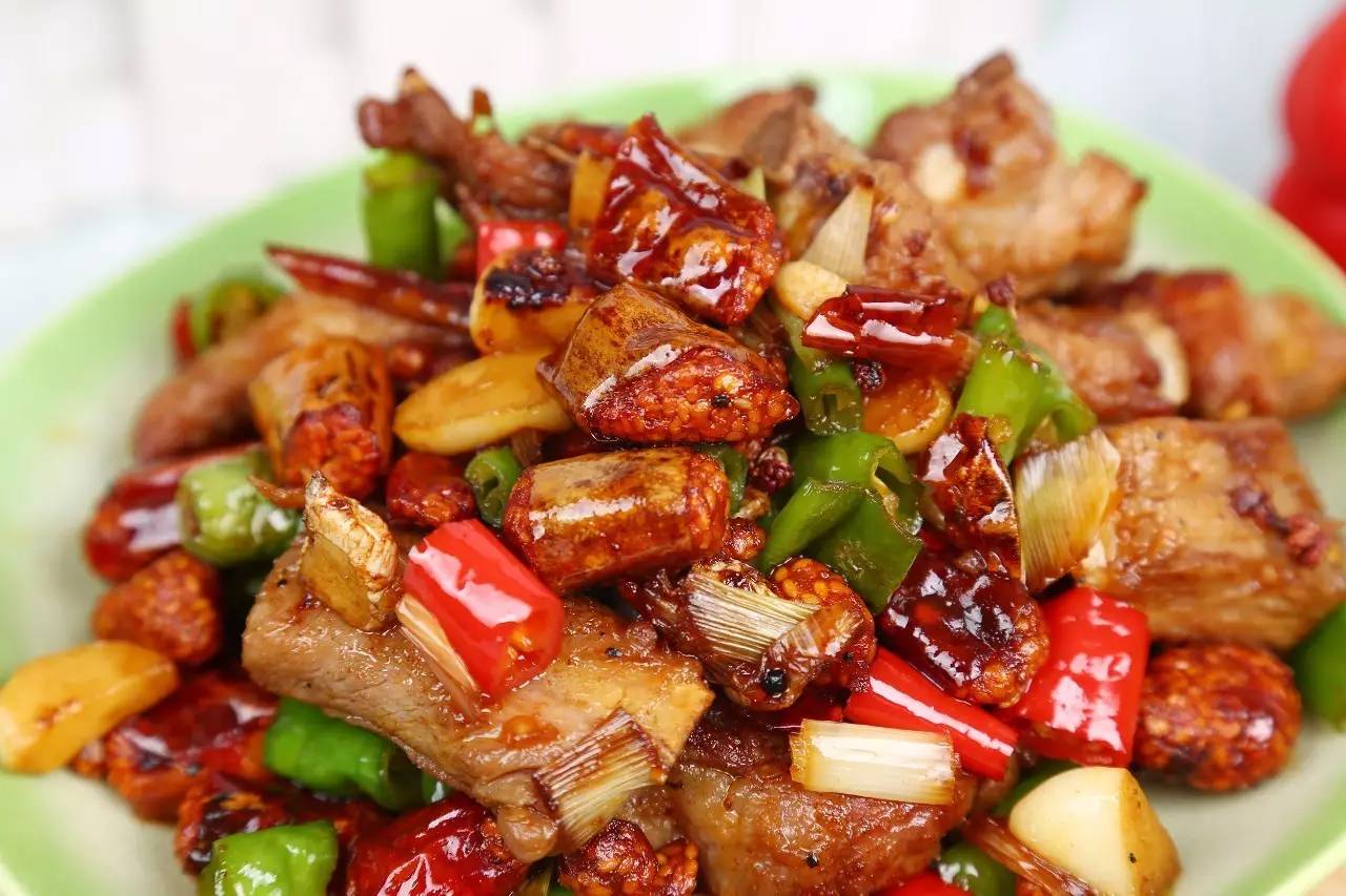 辣椒大蒜烧排骨