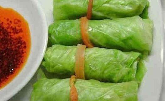 双丝包菜卷