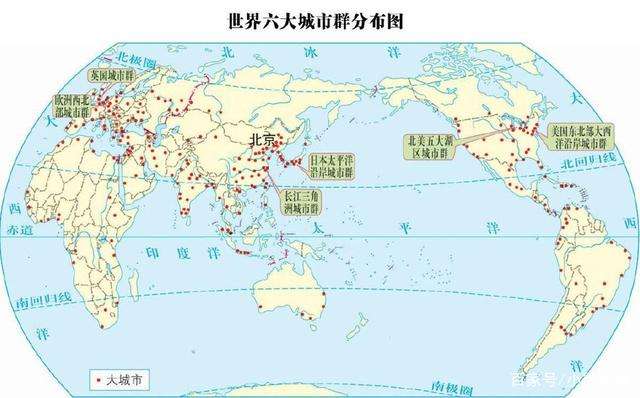  p>世界级城市群,是指世界上最大的数个城市群.