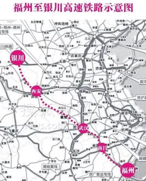 福银高速铁路