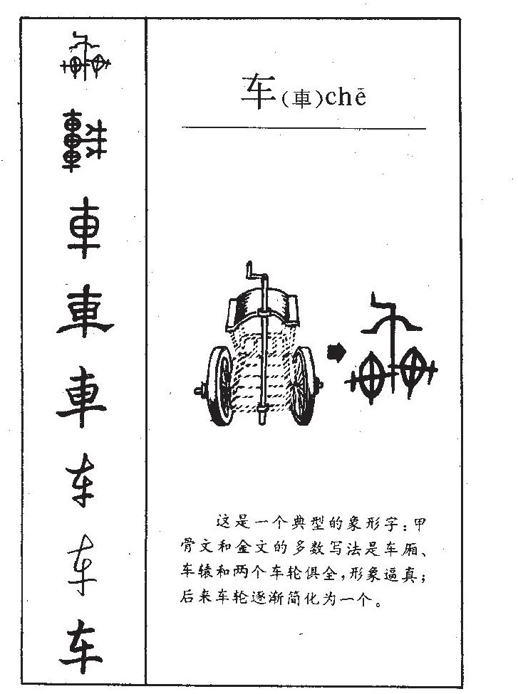  p>车(拼音:chē,jū)为汉语一级通用规范汉字(常用字).