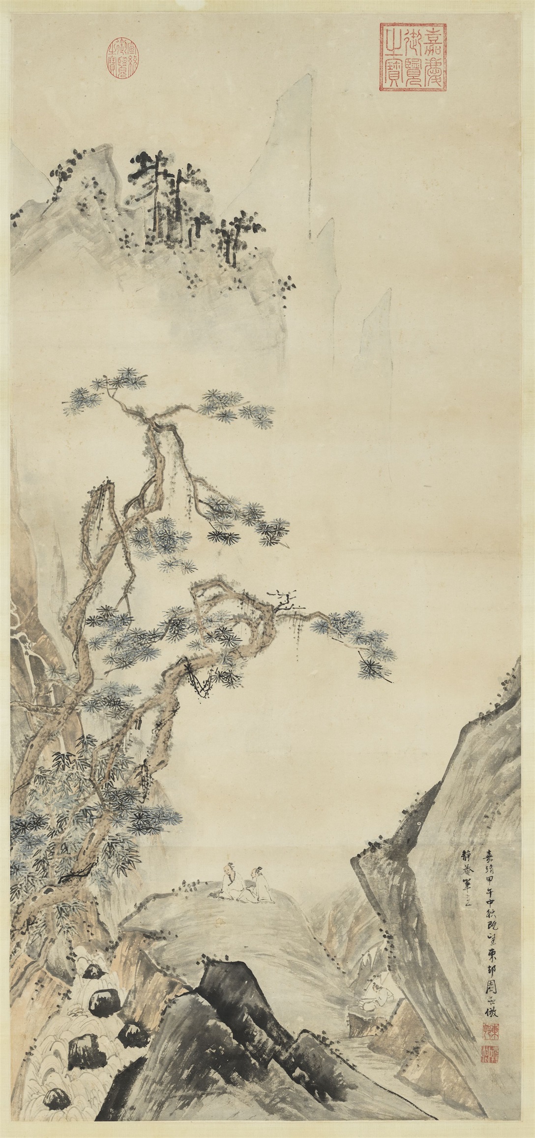  p>周臣(1460年—1535年),字舜卿,号东村,中国明代著名画家.