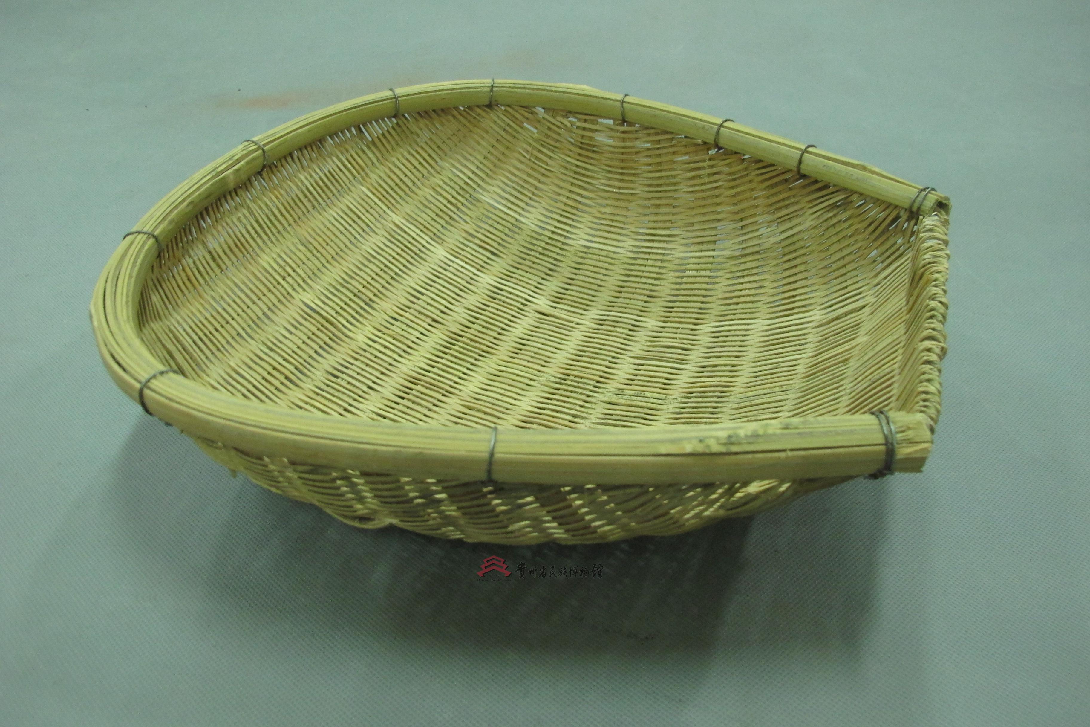 当代三穗竹编筲箕(3273)