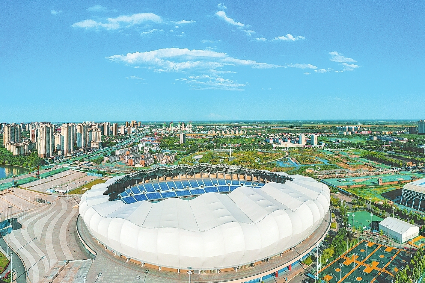 衡水市奥林匹克体育中心,简称衡水奥体中心