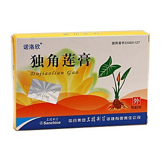 独角莲膏