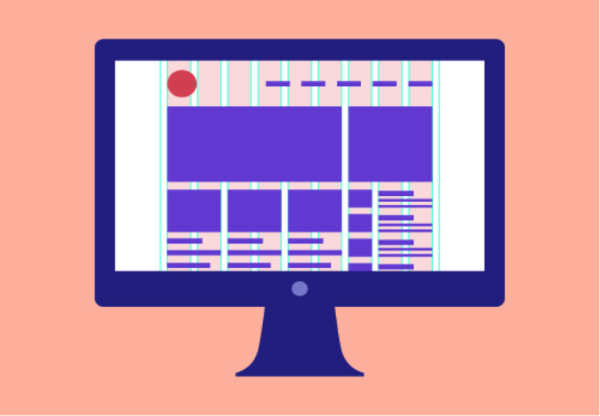  p>栅格系统英文为"grid systems",也有人翻译为"网格系统",运用固定