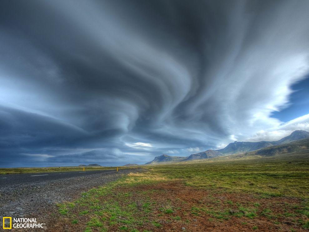 它是一种自然天气现象,经