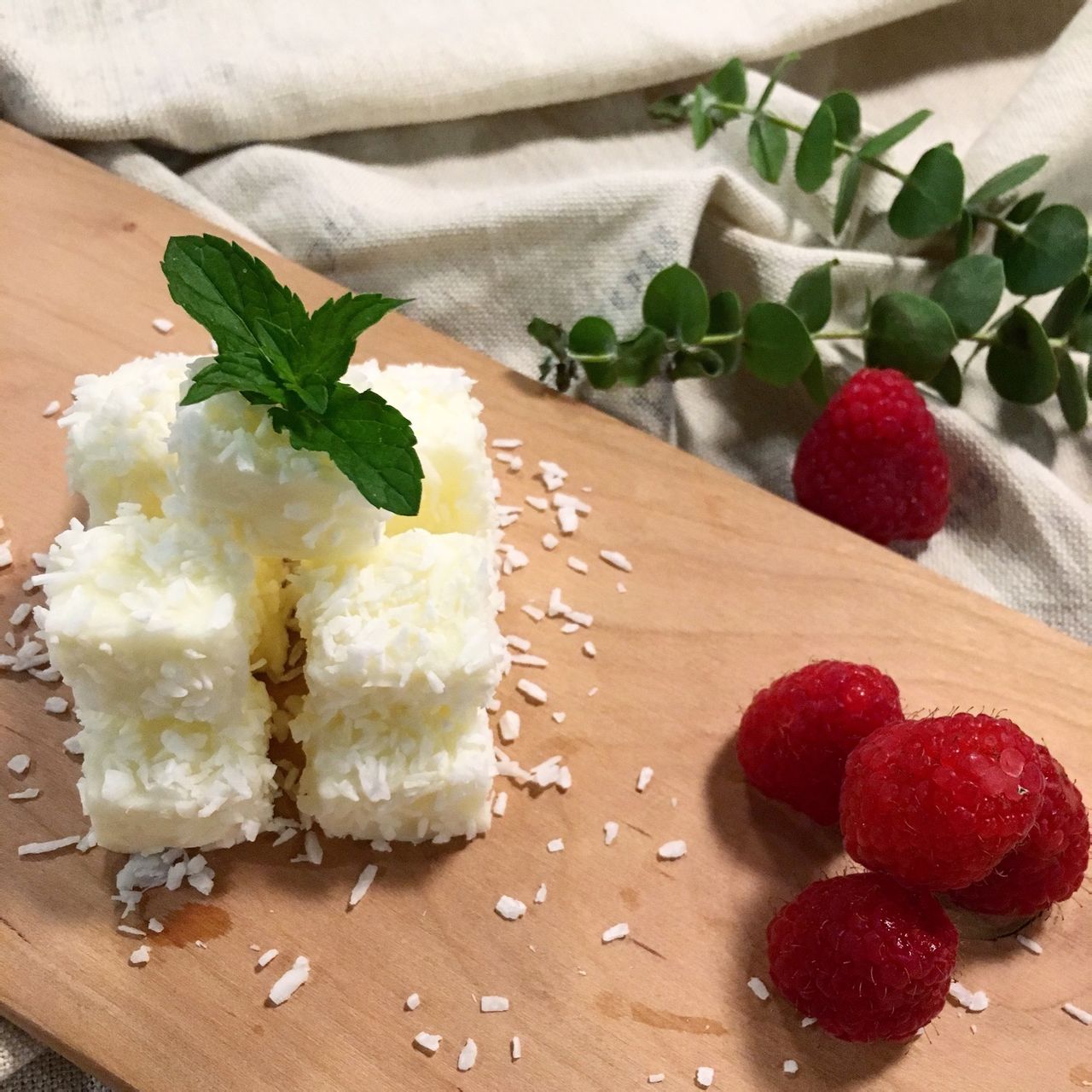 椰丝牛奶小方