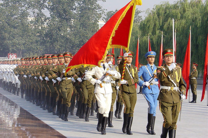 中国人民解放军陆,海,空三军仪仗队