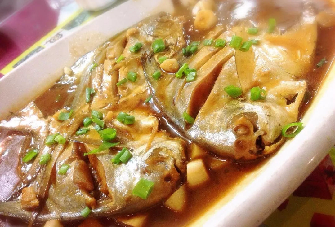 家常红烧鲳鱼