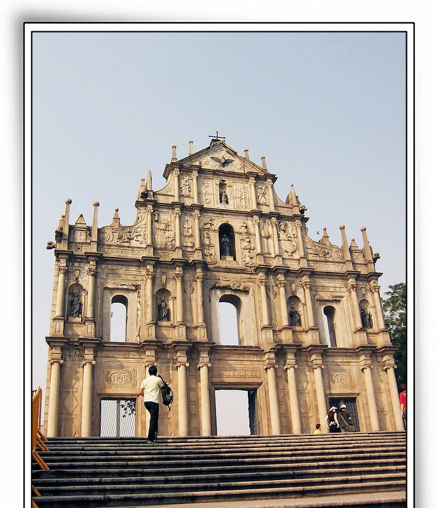 澳门牌坊大三巴