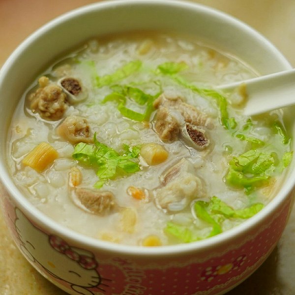 瑶柱咸骨粥