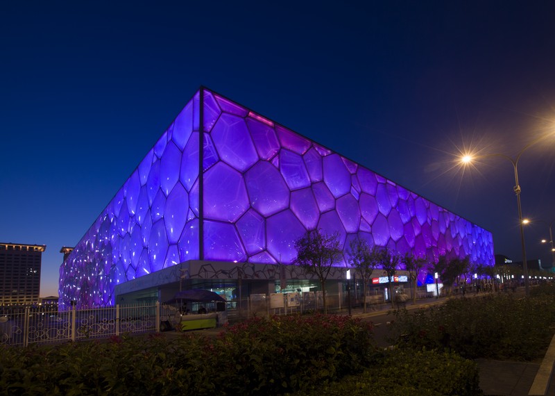  p>国家游泳中心(national swimming center),又名"水立方","冰立方"