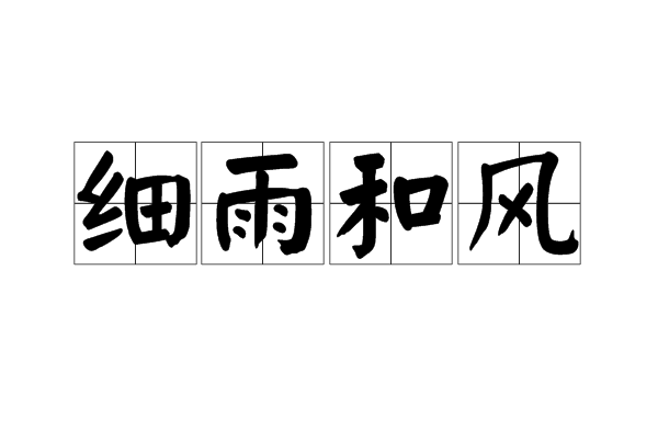 细雨和风