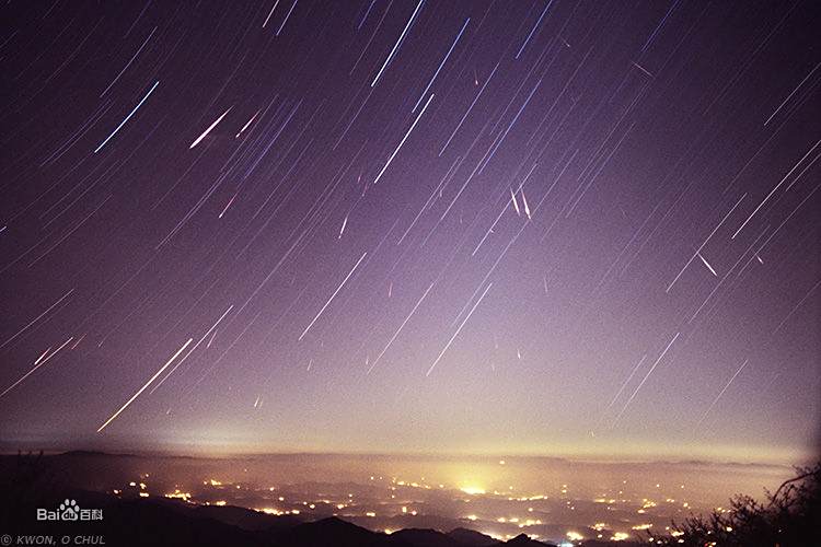 双子座流星雨_百度百科