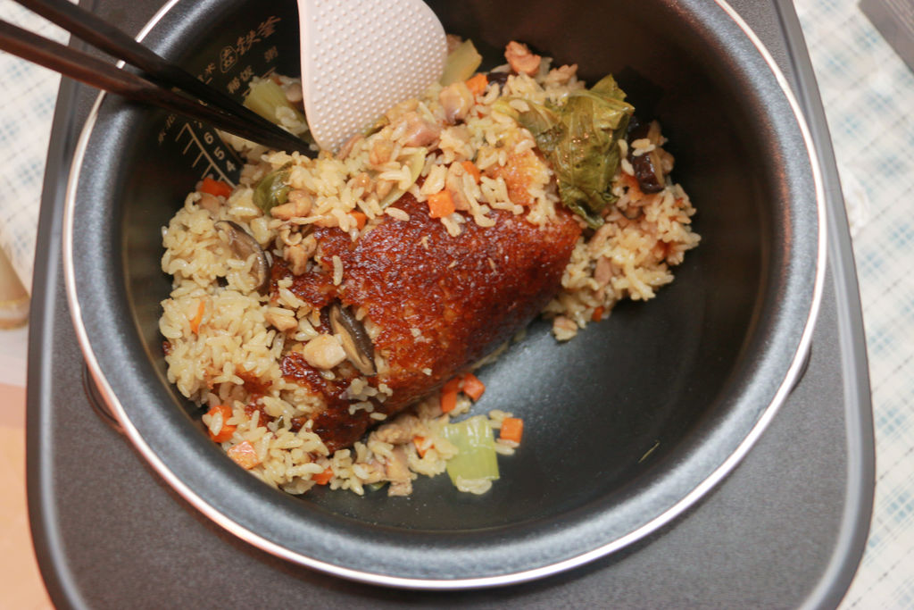 电饭煲香菇鸡肉饭