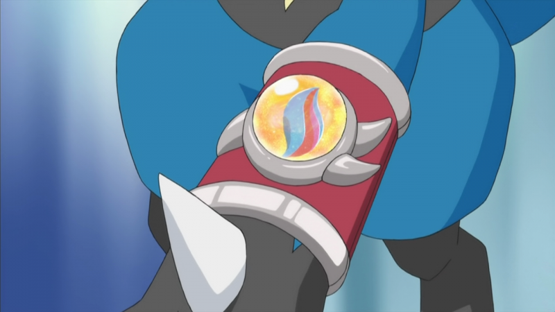 路卡利欧进化石