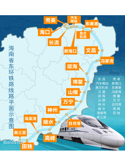 海南东环高速铁路