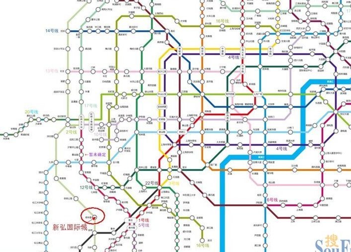 ">上海市 /a>一条规划的地铁线路, /p> p>上海地铁23号线起自闵行开发