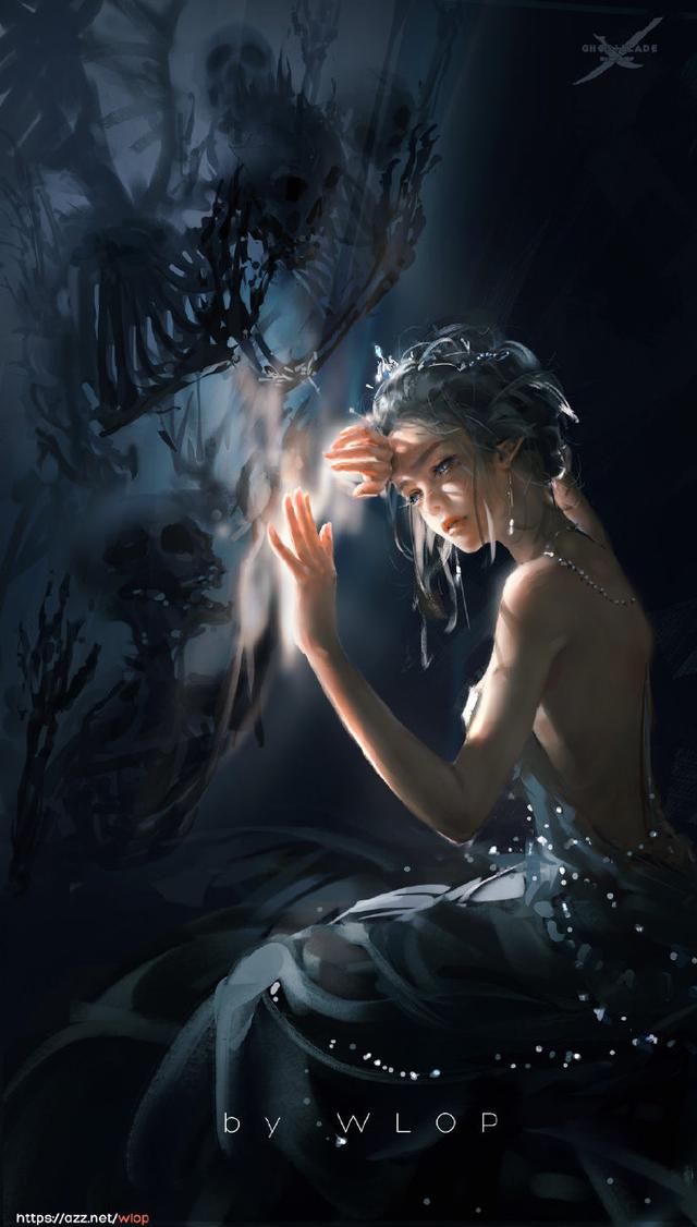敲着代码的画师｜WLOP——用绘画来表达自我_百科TA说