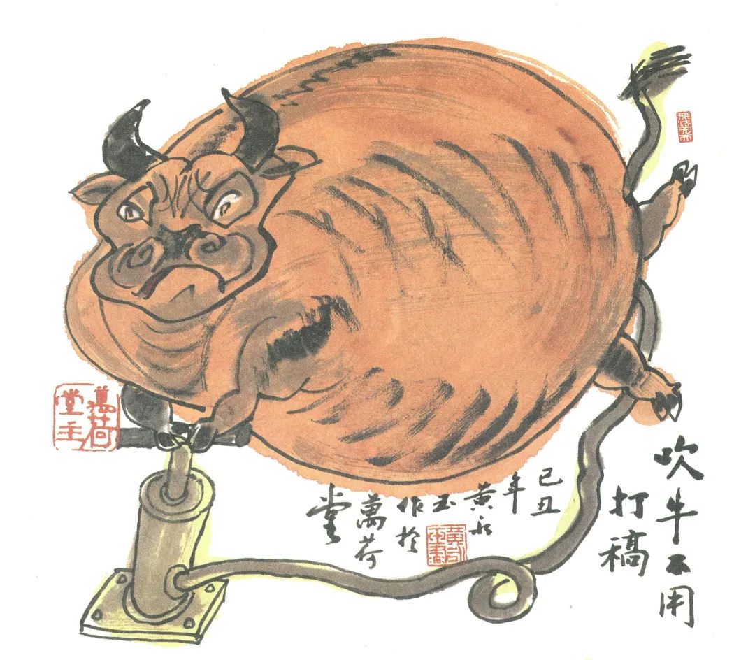 肉質画【牛】油彩画 牛油画| eBay