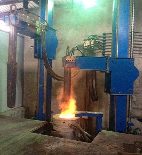 熔焊结合电渣熔铸