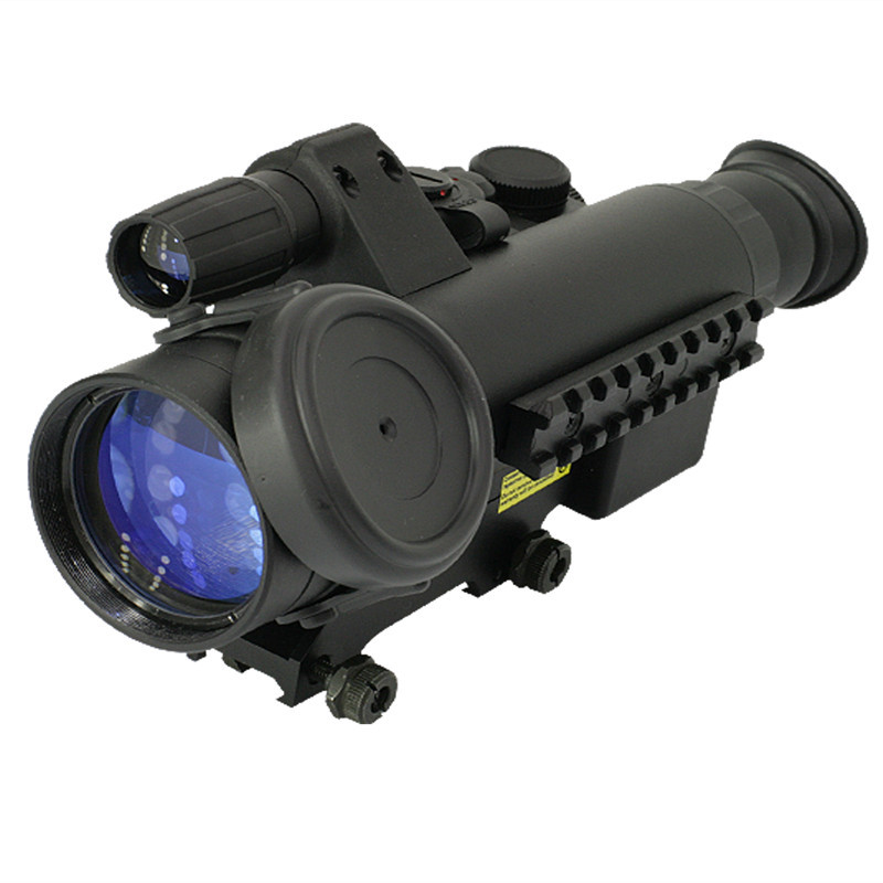 由红外线探照灯,光电变压器,瞄准镜和电源等组成(有些类似于 a href="