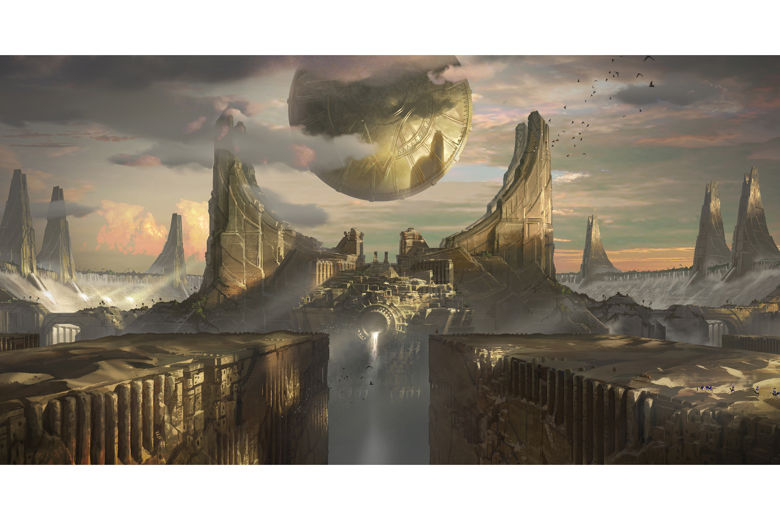 data-id="gnax15cl52">太阳圆盘,游戏《英雄联盟》作品中宇宙的风景