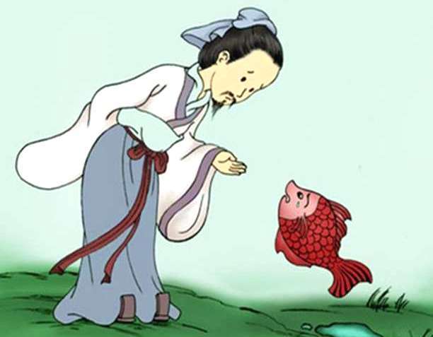庄子用三条鱼，表达三种人生境界，道出生活的真谛_百科TA说
