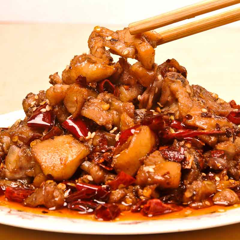  p>酸辣兔肉丁是一道以兔肉为主要材料制作的菜品. /p>