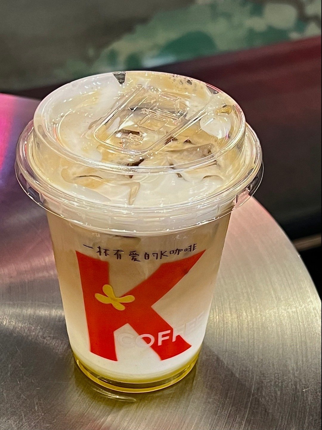  p>k coffee,肯德基旗下咖啡品牌,针对大众消费. /p>