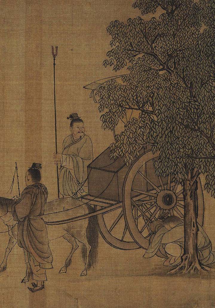 南宋李唐的《晋文公复国图》，人物形象生动逼真_百科TA说