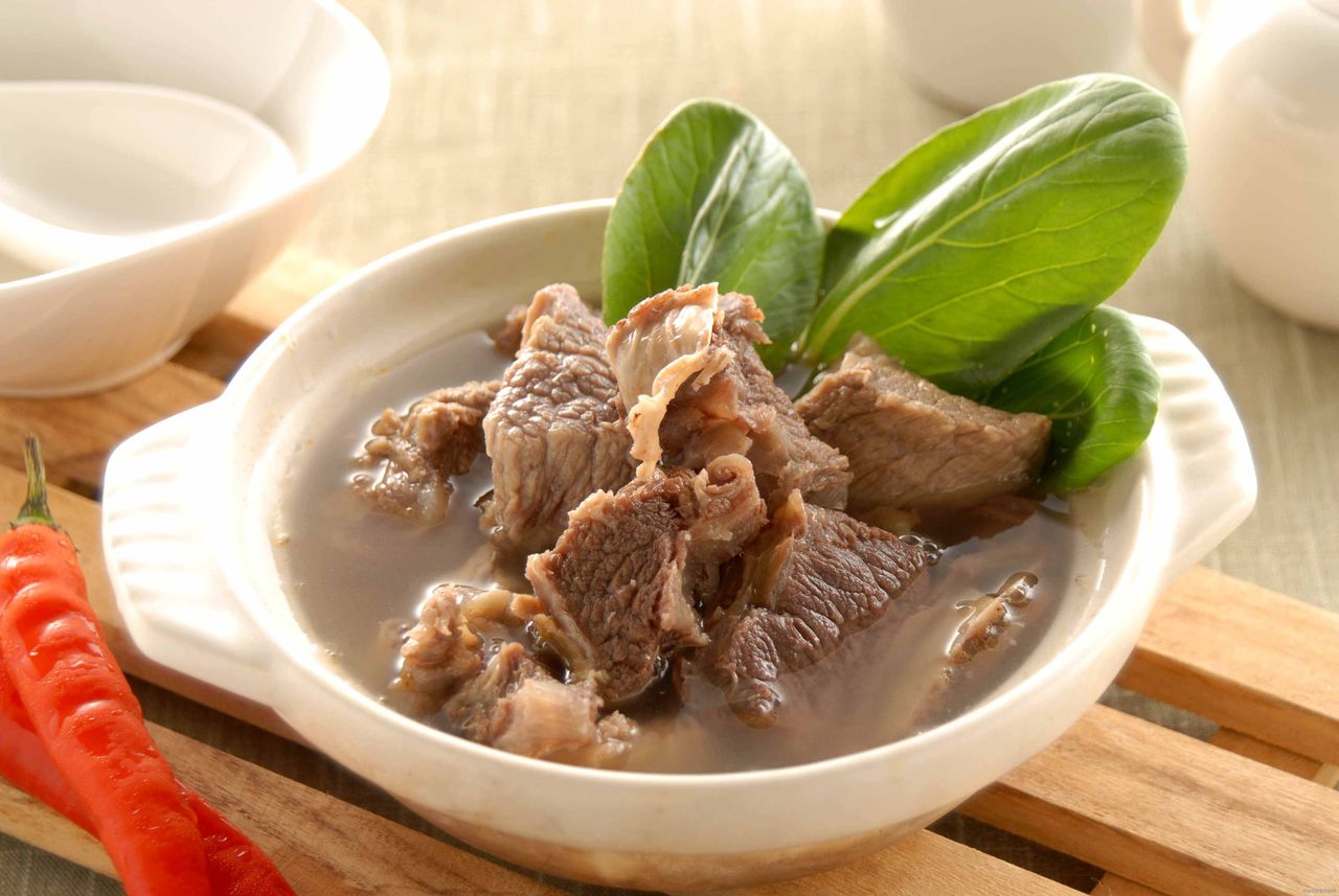 首乌牛肉汤