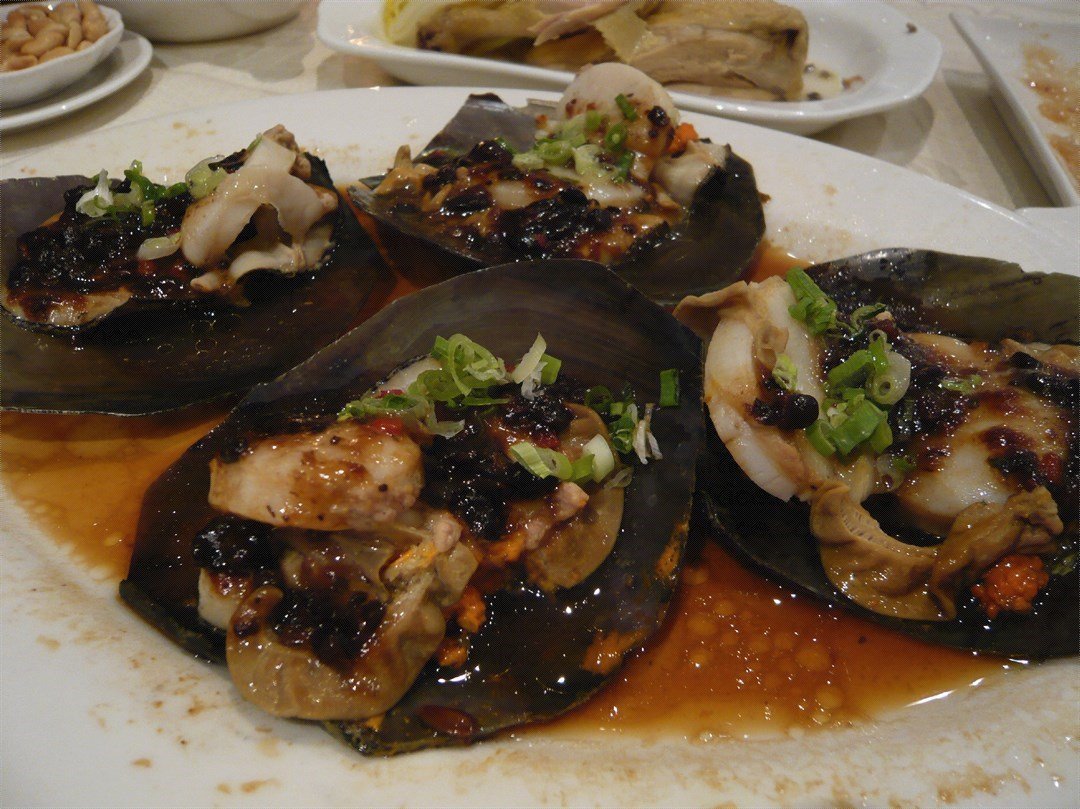 豉汁清蒸带子