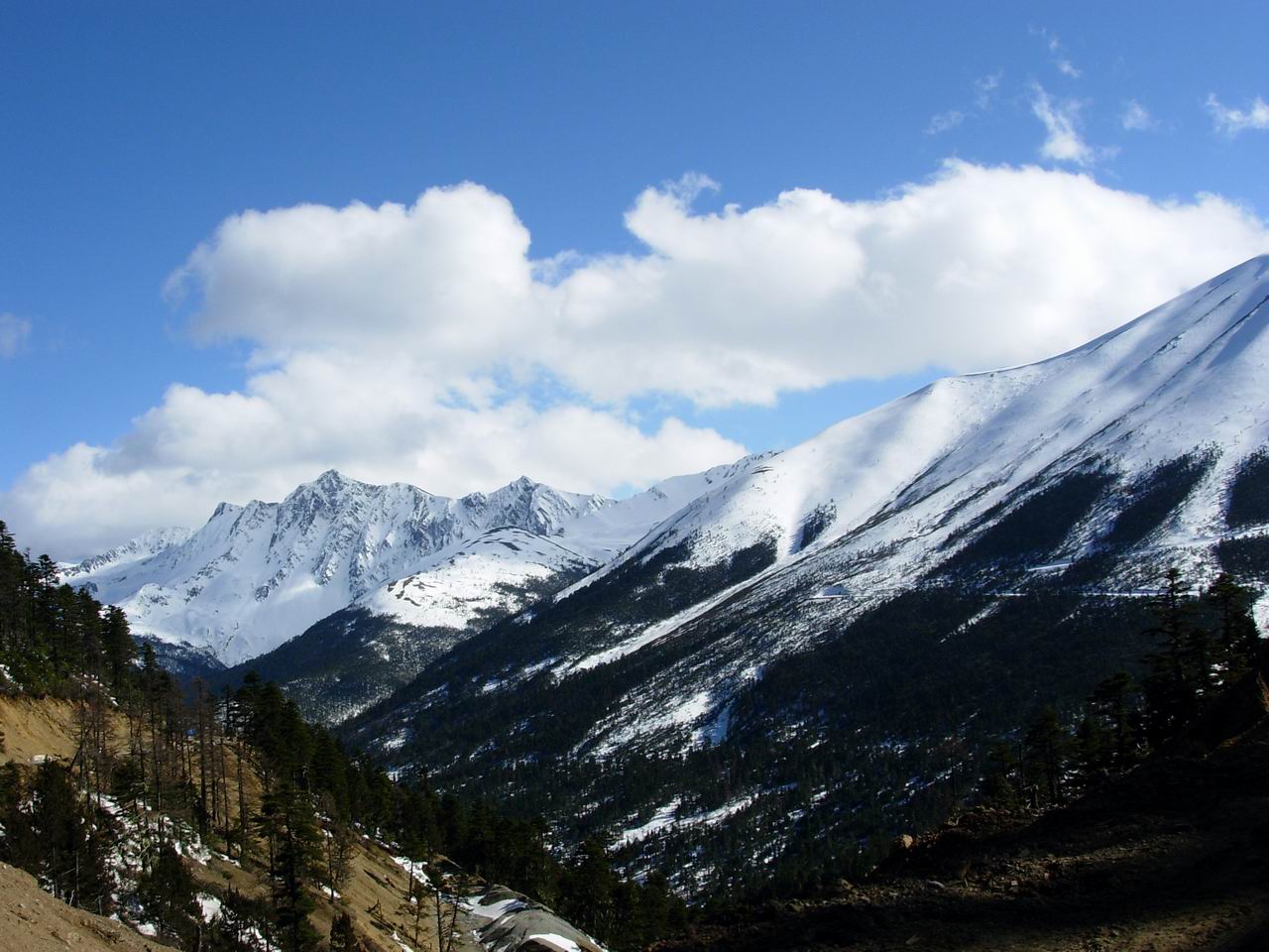 尼峰 /a>,海拔5640m,是 a target="_blank" href="/item/云南/206207"