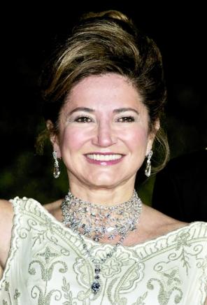  p>多丽特·穆萨伊芙(dorrit moussaieff),冰岛第一夫人中的一个"另类