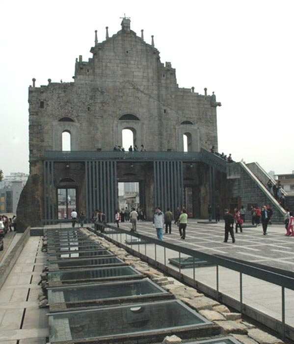 澳门牌坊大三巴