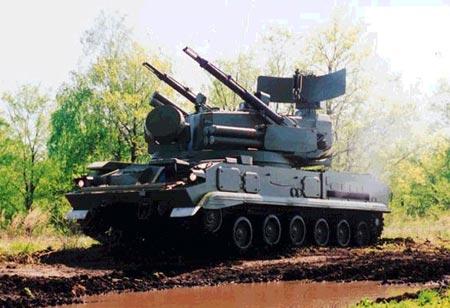 通古斯卡履带式弹炮合一系统