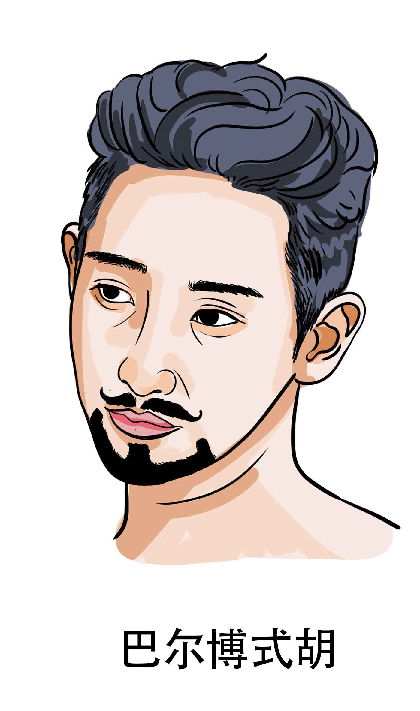  p data-id="go0aj2jouy">胡须,俗称胡子,泛指生长于男性上唇,下巴