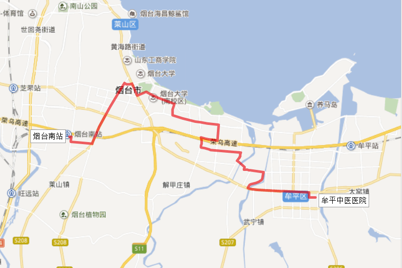 烟台公交567路