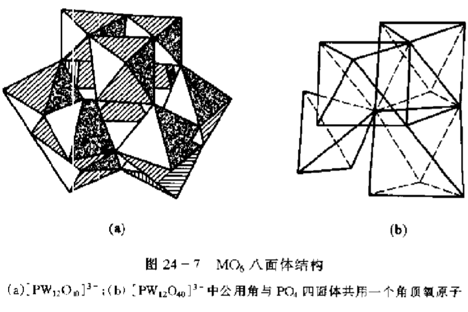 由钼酸和磷酸形成的磷钼杂多酸是一种特殊类别的聚合物.