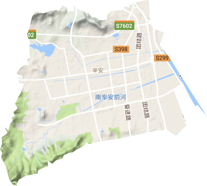 <p>地形图