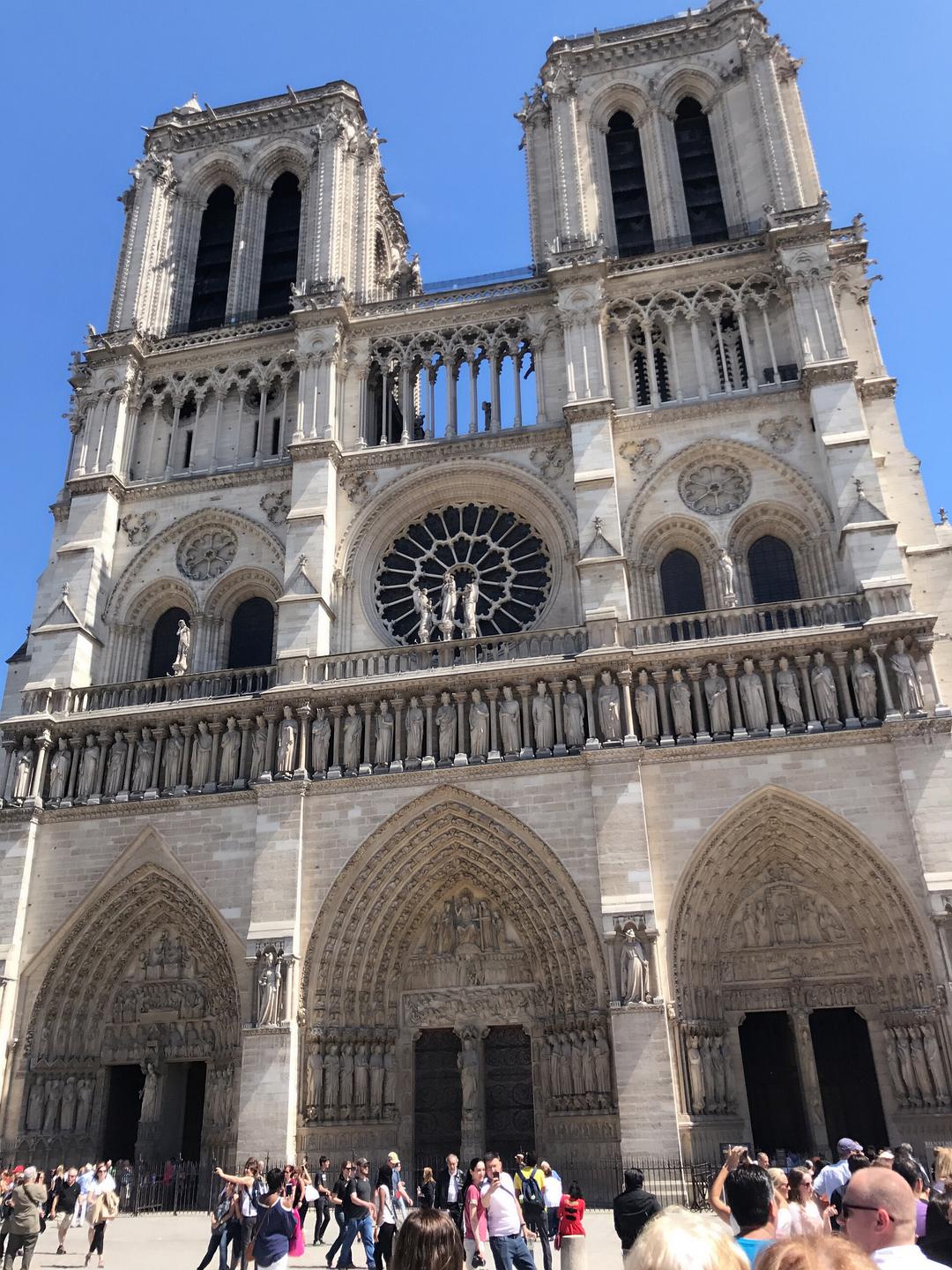 dame de paris),正式名称巴黎圣母主教座堂,是一座位于塞纳河畔,法国