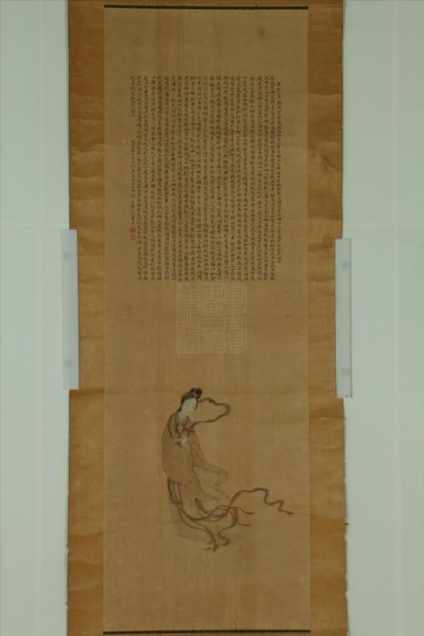费丹旭 書法對聯 民国仿费丹旭洛神图轴_百度百科